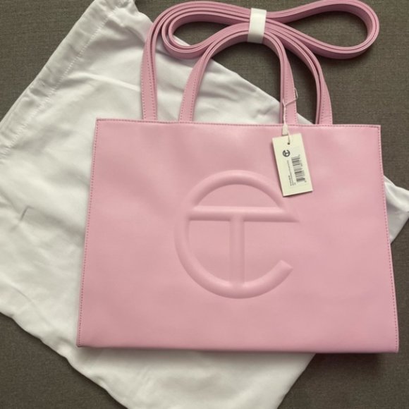 Telfar Medium Bubblegum Shopping Bag - Picture 1 of 2
